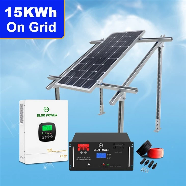0KWh 10KW On Grid Tied Solar Power Energy System